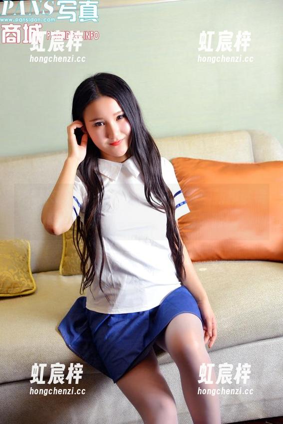 PANS写真 - 风吹过雨后，雨涵新模试镜图包，仿佛连空气都变得湿润！