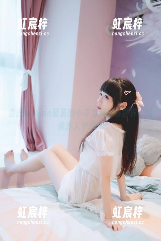 走进usejan蓝蓝的小羊定制写真世界，仿佛扑入梦境！